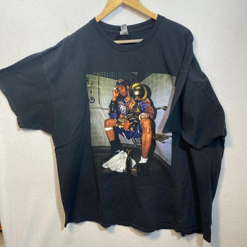 Kobe Bryant Championship T-Shirt Black 3 Xl